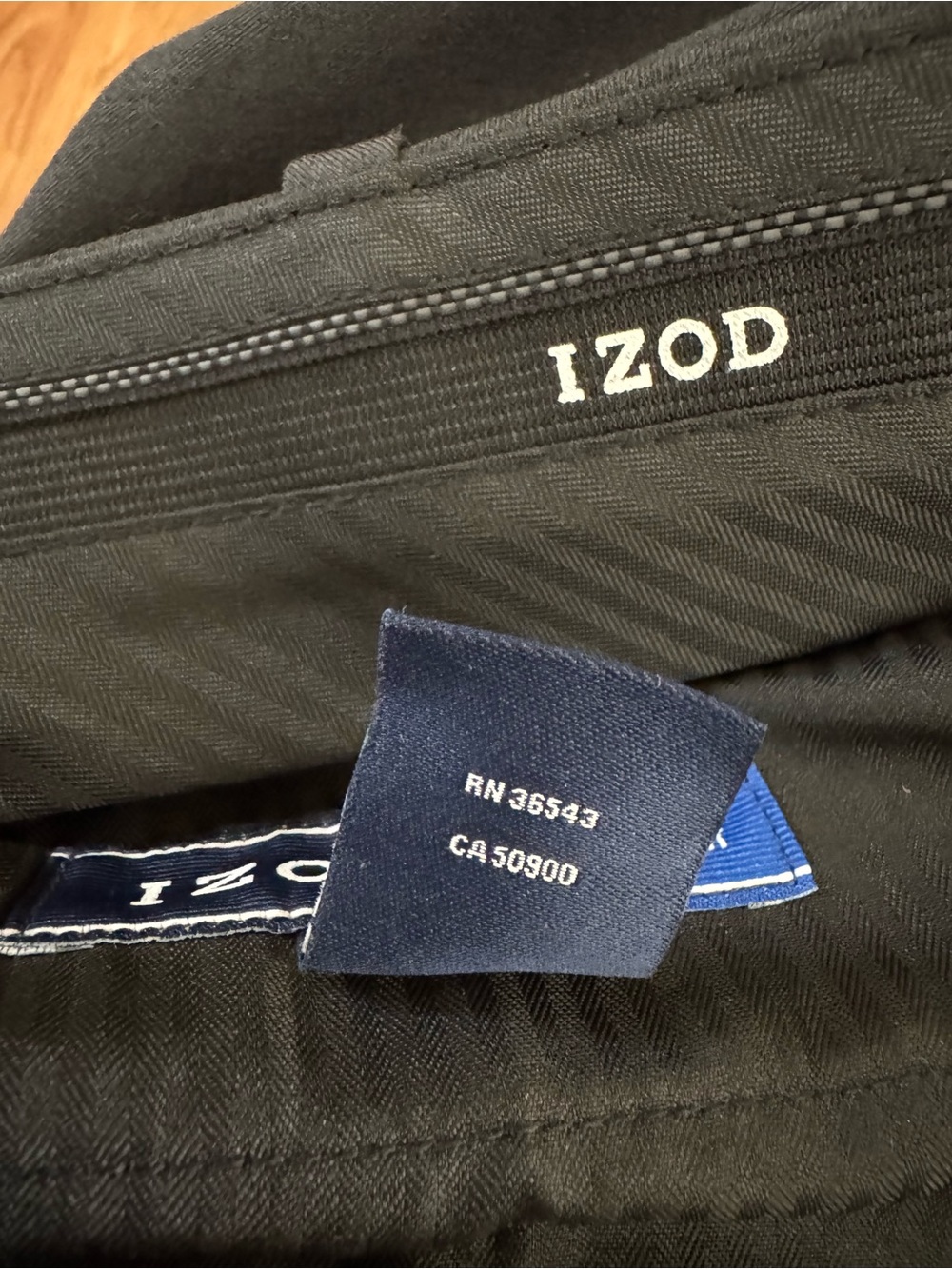 IZOD Performance Stretch Straight Leg
Dress Pants 34x29. (EUC) - Picture 7 of 9
